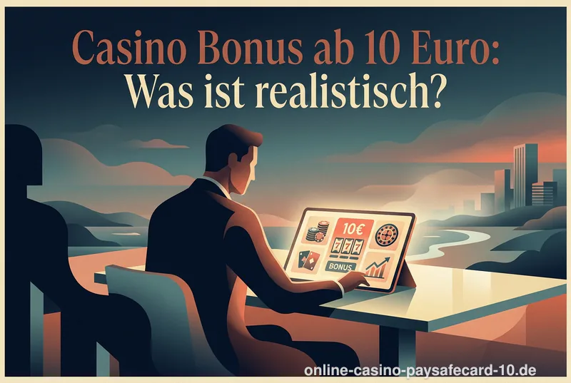 Casino Bonus ab 10 Euro: Was ist realistisch?